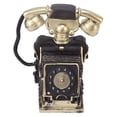 thumbnail image 4 of Teléfono Fijo Decorativo para El Hogar, Decoración De Teléfono De Mano Ingeniosa Decoración De Teléfono Retro Artesanía De Teléfono Antiguo Artesanía Excepcional, 4 of 8