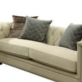 thumbnail image 4 of Button Tufted Sofa with 4 Pillows, Cream, 4 of 5