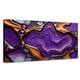 thumbnail image 1 of Cuadro Decorativo Canvas Revolution Abstracto Cristales Púrpura 120x60, 1 of 3