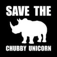 thumbnail image 3 of CafePress - Chubby Unicorn Rhino Pajamas - Women's Dark Pajamas, 3 of 4
