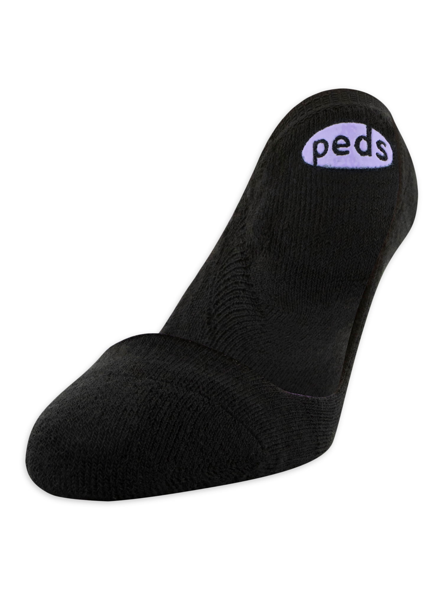 PEDS Women's Low Cut Cushion Liner Socks, 6 Pairs