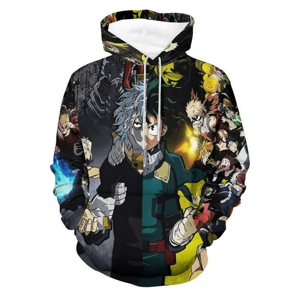 My Hero Academia Izuku Midoriya Hoodie Unisex 3d Novelty Hoodies Graphic Hoodies Pullover Sweatshirts For Men Women Teen S