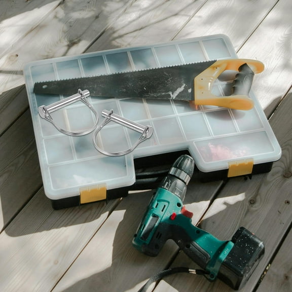 FUTUREORYY 2Pcs Metal Trailer Lock Pin for Truck Owners Towing Applications 11 8 X 7 9 X 3 9 In