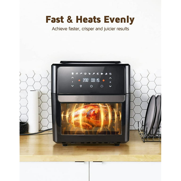 12.6 Quart Air Fryer built-in ninja power convection oven with dehydra–  mommyfanatic
