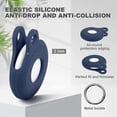 thumbnail image 3 of AirTag Case Compatible with Apple AirTag Case for AirTag Keychain,Pet AirTag Collar-Lime White Lime White 1Pack, 3 of 4