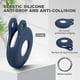 thumbnail image 3 of AirTag Case Compatible with Apple AirTag Case for AirTag Keychain,Pet AirTag Collar-Dark Green Dark Green 1Pack, 3 of 4