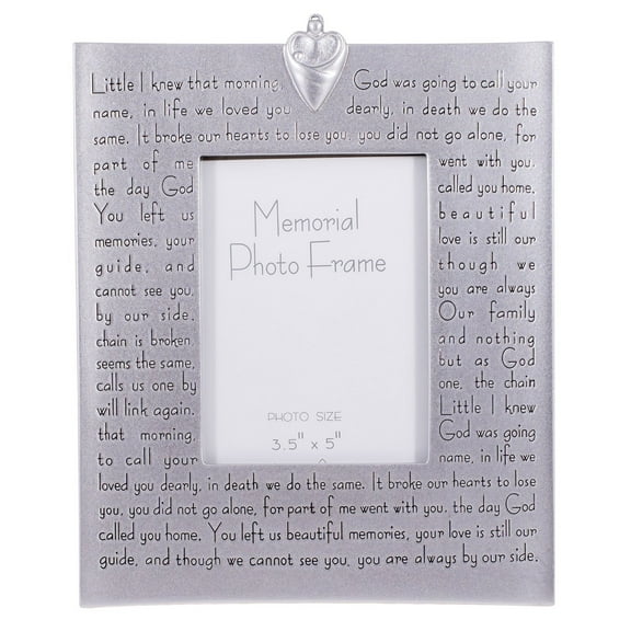 Roman Religious Memorial Bereavement Picture Photo Frame with Verse 40482