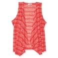 thumbnail image 2 of Suéter de punto con rayas Marled Aeropostale para mujer rojo grande, 2 of 2