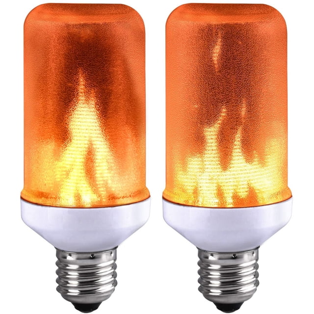 Lámpara E27 Efecto de luz parpadeante Bombilla de fuego Luz de pared Luz exterior Luz parpadeante para el hogar Jardín Bar Fiesta Boda Restaurante Decoración del día de San Valentín
