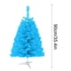 thumbnail image 4 of Árbol de Navidad Artificial de abeto con bisagra LED para decoración de hogar, oficina y fiesta de Navidad, Árbol de Navidad de uso doméstico Árbol de Navidad simulado con luces azules L 90cm, 4 of 5