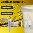 thumbnail image 5 of Paquete de 2 cubos de embotellado con espiga de plástico, espiga de repuesto para cerveza o soda Homebrewing, 5 of 5