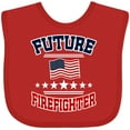 thumbnail image 3 of Inktastic Future Firefighter Boys or Girls Baby Bib, 3 of 4