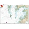 NOAA Chart 12228: Chesapeake Bay Pocomoke and Tangier Sounds 21.00 x 30.17 (Small Format Waterproof)