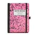 thumbnail image 3 of CoreLiving Marble Notebooks Wide Ruled, 192 Pages Composition Books, Pink Marble Design, Bulk Lined Notebooks for Work, Office Journal Notebooks & Writing Supplies, 1 Count, 3 of 10