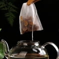 thumbnail image 5 of 200 Pack Disposable Tea Bags Filter Paper Tea Strainer For Bulk Tea Spices - White, 5 of 5