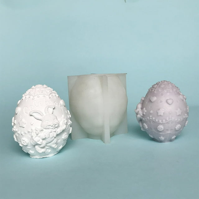 Xihbxyly Moldes para Velas, Moldes Flexibles de Resina de Silicona, Moldes para Jabón de Cera de Aromaterapia Diy, Multiusos para Chocolate, Hielo y Jabón, Ideales para San Valentín, Cumpleaños y Bod