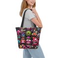 thumbnail image 2 of Balery Monstrous Cartoon Characters Bolsa de Hombro con Diseño, Bolsa Grande y Duradera, Bolsa Versátil para Compras, 2 of 6