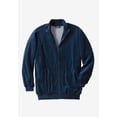 thumbnail image 2 of KingSize Men's Big & Tall Velour Full-Zip Jacket, 2 of 4