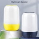 thumbnail image 3 of Luz Nocturna Con Altavoz, Altavoz Portátil Inalámbrico Con Luz Que Cambia De 7 Colores, Altavoz Con Batería Recargable Para Uso En Interiores Y Exteriores, 3 of 7