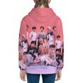 thumbnail image 4 of Stray Kids Hoodie 3D Print Pullover Hooded Long Sleeve Sweatshirts Tops Blouse with Pocket, 4 of 6