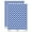 Dark Blue, variant on Letter P Uppercase Fun Bold Font 200+ Round Stickers - Light Pink - Gloss Finish - 0.50" Size