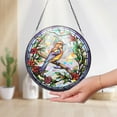 thumbnail image 5 of Hummingbirds and Wild Flowers Suncatcher, Hummingbird Lovers, Window Hanging, Hummingbird Suncatcher, Hummingbird Gifts, Gift for Mom, 5 of 5