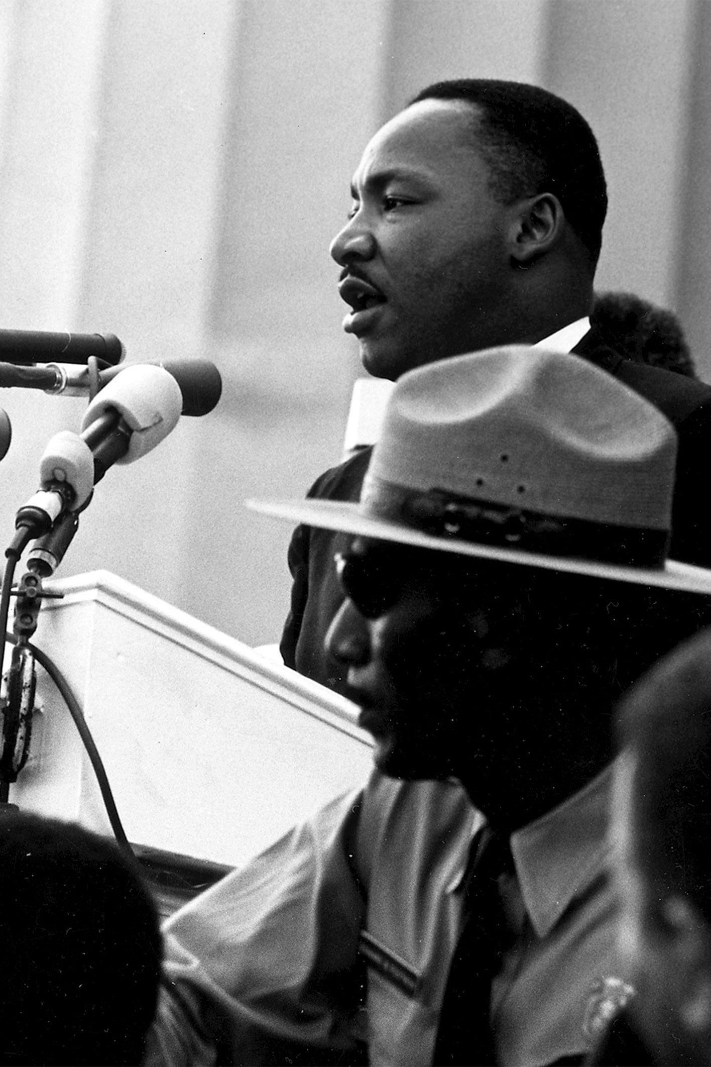 24x36 gallery poster, Martin Luther King Jr. giving his I Have a Dream ...