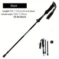 thumbnail image 1 of Experience the Nordic Style with our Lightweight and Sturdy 5-Section Telescopic Trekking Pole - Your Perfect Walking Stick for Outdoor Activities, 1 of 5