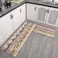 thumbnail image 2 of Mixed Ethnic Pattern Kitchen Rugs Sets Of 2,Anti Fatigue Kitchen Mat Rugs Non Slip Washable,Decorative Kitchen Floor Mats for Kitchen,Sink,Laundry,17"x30"+17"x47", 2 of 7
