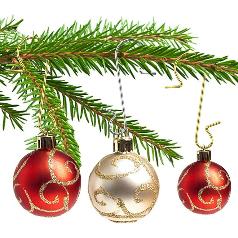 200pcs Christmas Ornament Hooks, 2.4x0.5 inch C Shaped Christmas Tree  Ornament Hooks with Storage Box Bendable Metal Hooks Ornament Hangers Hooks  for Christmas Decoration (Green) - Yahoo Shopping