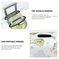 thumbnail image 5 of Balery Green Blue Avocado Luggage Cover Protector, Scratch And Dirt Resistant, Fits 18-32 Inch Luggage - Large, 5 of 9