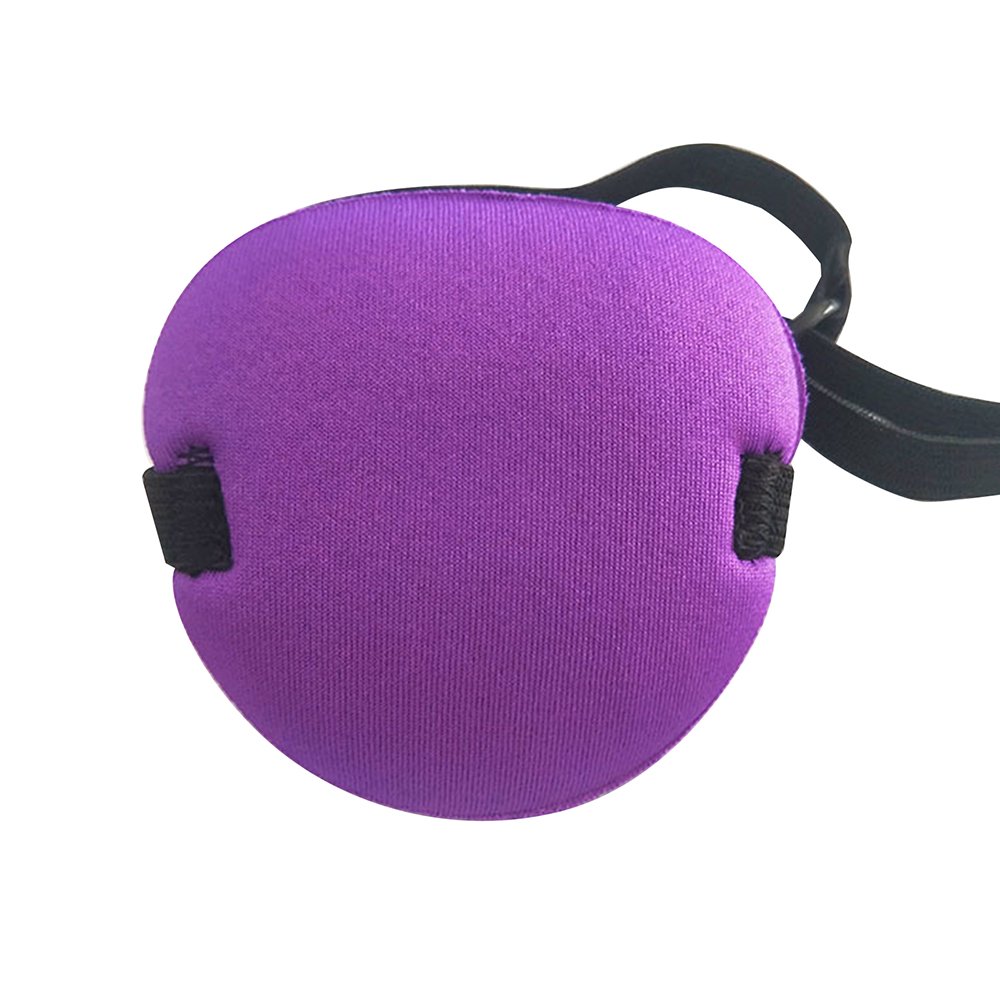 Single Eye Adjustable Soft & Comfortable 3D Eye Patch Single Eye Cover for Adult & Kids