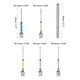 thumbnail image 2 of Aguja de perforación ajustable Uxcell 0.9/1.0/1.2/1.4/1.6mm, 2 of 6