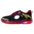 thumbnail image 4 of Tenis Niño Kuali Shoes Dinosaurio Rex Luces Led Talla 17.5 cm Negro Rojo, 4 of 5