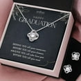 thumbnail image 2 of JEMINES Graduation Gifts, Congratulations Grad Jewelry Gift for Her, Graduated Necklace (Happy Graduation, Love Knot Necklace and Earrings Set), 2 of 6