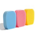 thumbnail image 1 of ZHAOCHENG Mini tabla de lavar de silicona de color caramelo, azul y rosa, 3 piezas, creativa, para lavar a mano, 1 of 5