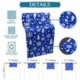 thumbnail image 6 of Blue White Christmas Table Runner 48 Inches Long Farmhouse Dress Scarves, Xmas Tree Snowflake Winter Abstract Dining Tablerunner for Coffee Table/Kitchen Island/Party Décor, 13" x 48", 6 of 8