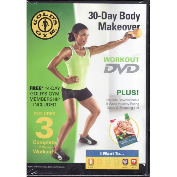 Gold's Gym 30-Day Body Makeover DVD