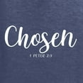 thumbnail image 5 of Wild Bobby Chosen 1 Peter 2:9 Inspirational/Christian Men Graphic Tee, Vintage Heather Navy, 5X-Large, 5 of 5