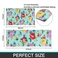 thumbnail image 7 of Pioneer Flower Floral Print Pattern Kitchen Rugs Sets Of 2,Anti Fatigue Kitchen Mat Rugs Non Slip Washable,Decorative Kitchen Floor Mats for Kitchen,Sink,Laundry,17"x30"+17"x47", 7 of 7