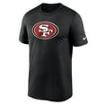 thumbnail image 2 of Men's Nike  Black San Francisco 49ers Legend Logo Performance T-Shirt, 2 of 3
