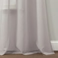 thumbnail image 6 of Umbre Fiesta Sheer Window Curtain Panels Yellow/Gray 38X84 Set, 6 of 8