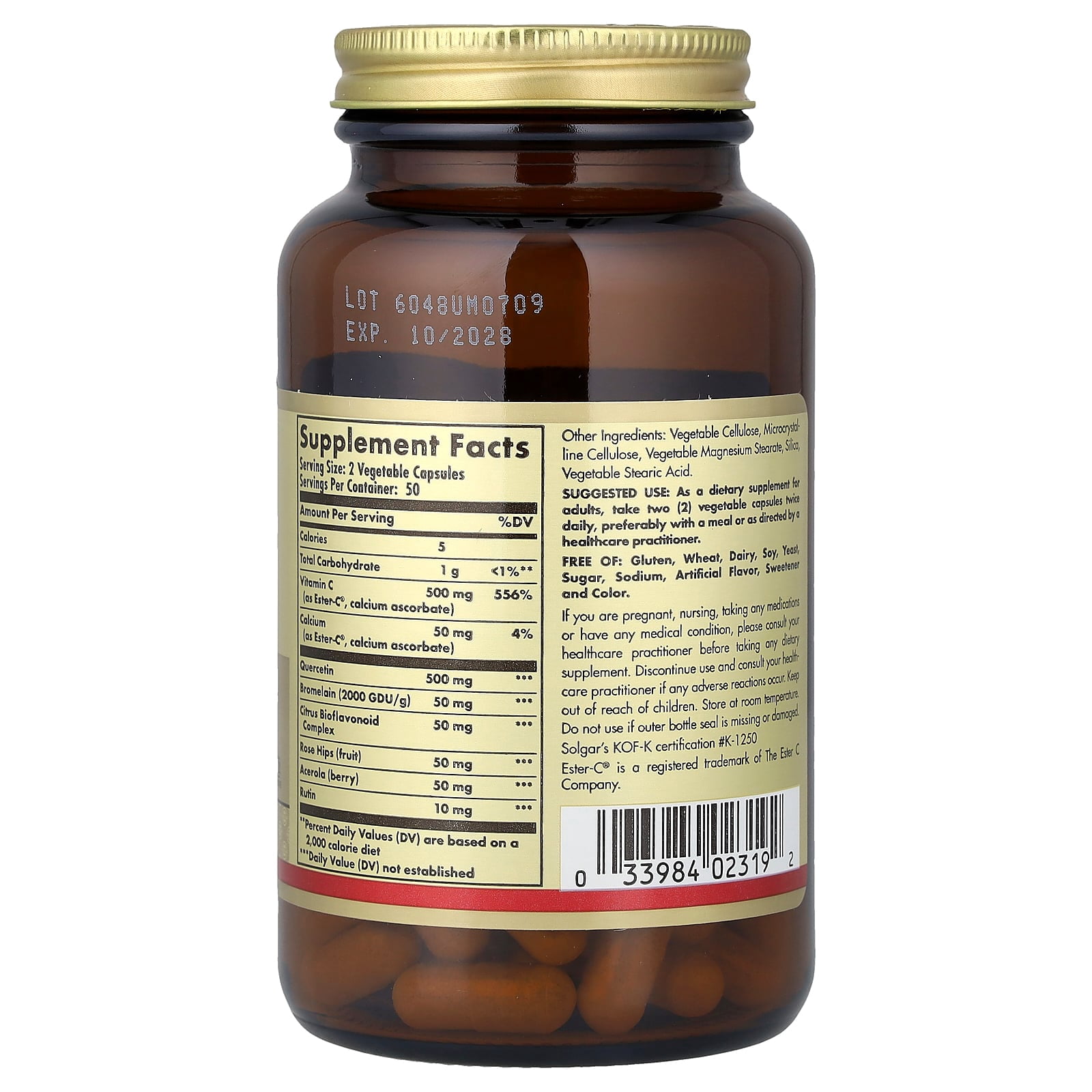 Solgar Quercetin Complex, 100 Ct