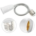 thumbnail image 2 of Shisuyan Light Socket Extender E27 Light Bulb Socket Adapter Flexible Extension Arm For High Ceilings E27 To E27 Converter Ideal For Outdoor And Indoor Use, 2 of 9