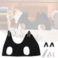thumbnail image 3 of de Hamacas Multifuncionales para El atención de Mascotas Eslinga de Bolsa de Sujeción S Ayudante de Hamaca Transpirable para Recorta Negro M Colco Hamaca de aseo para perros, 3 of 8