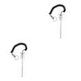 thumbnail image 3 of Maytalsory Magnetic Weight Stack Pin with Pull Parts Rope Replacement Silver 8x125mm 2Set, 3 of 6
