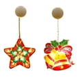 thumbnail image 1 of Luces navideñas para decoración de ventanas, cadena de luces colgantes para ventanas con ventosa, regalo de decoración para fiestas navideñas, pequeñas, 1 of 5