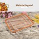 thumbnail image 3 of Bandeja Antiadherente Para Hornear Galletas Con Estante De Enfriamiento Seguro Para Horno De Acero Inoxidable Speravity HA015918-00, 3 of 7