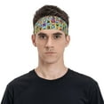 thumbnail image 4 of Goofa Cute Dogs Collage Pattern Sweatbands Sports Headband for Men & Women,Moisture Wicking Athletic headband,Breathable Sweatband,Sports accessories,Workout gear, 4 of 9