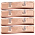 thumbnail image 1 of 4X Pure Copper RAM Heatsink Radiator for Ram DDR3 Memory Cooler Cooling Heat Sink Desktop Memory Radiator DDR2 DDR3 DDR4, 1 of 6